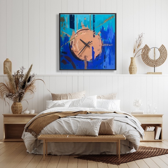Clock painting